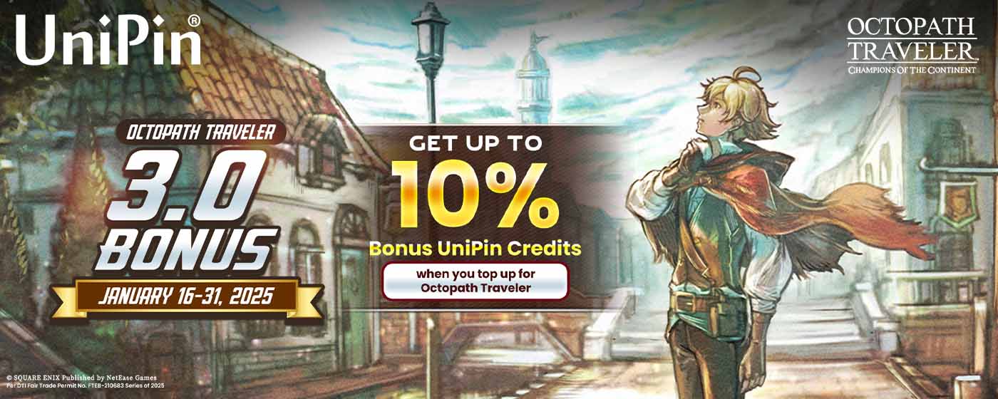 Octopath Traveler 3.0 Bonus (PH)